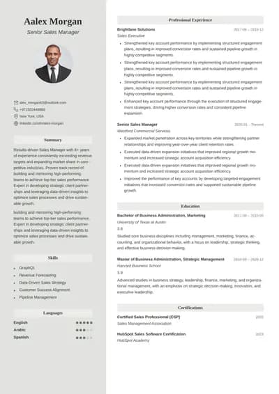 Quicksilver Resume Template